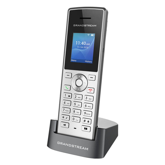 Grandstream Wp810 [Telefono Ip Con Wi-Fi, 2 Lineas, 2 Cuentas Sip, Tft De 1,8 "128x160, Conector De 3,5 Mm]