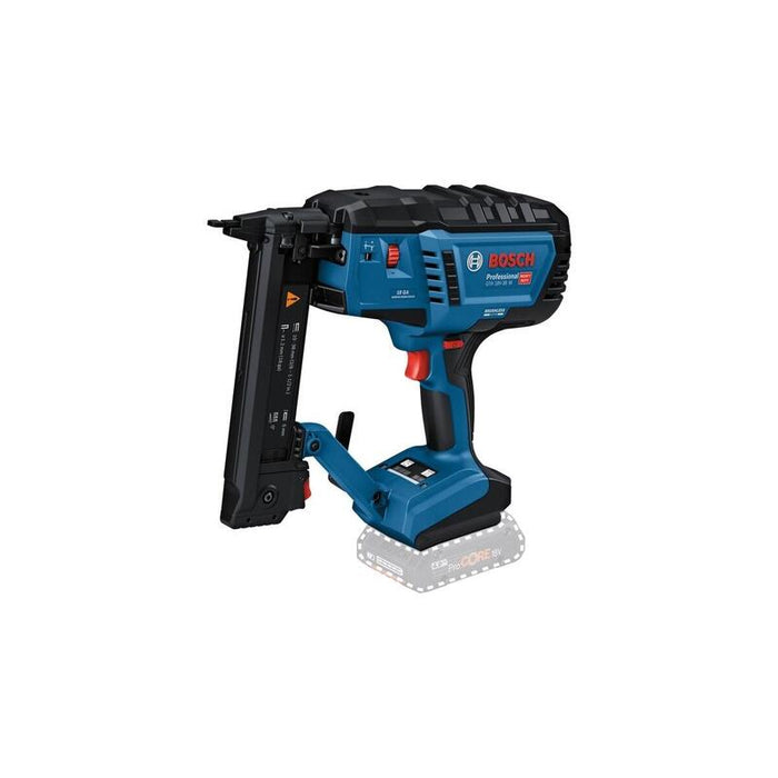 Grapadora  Bosch Professional De Madera A Batería Gnh 18v-38 M Professional Solo, 18 Voltios, Grapadora Eléctrica Azul/Negro, Sin Batería Ni Cargador 601482500