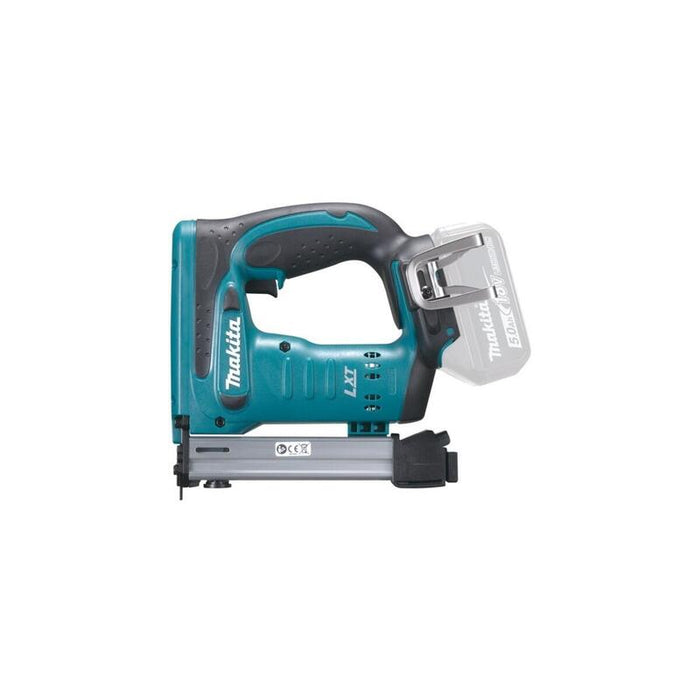 Grapadora Inalámbrica Makita Dst221z, 18 Voltios, Grapadora Eléctrica Azul/Negro, Sin Batería Ni Cargador Dst221z