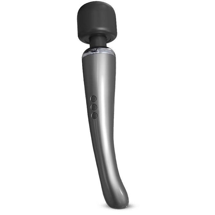 Graphity Wand Masajeador High-Tech Súper Potente Inalámbrico Usb Color Grafito Silicona