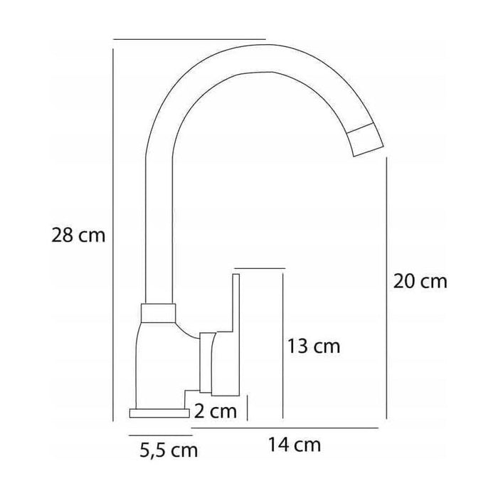 Grifo De Cocina Pyramis Bello Duo 090927038 Beige Arena