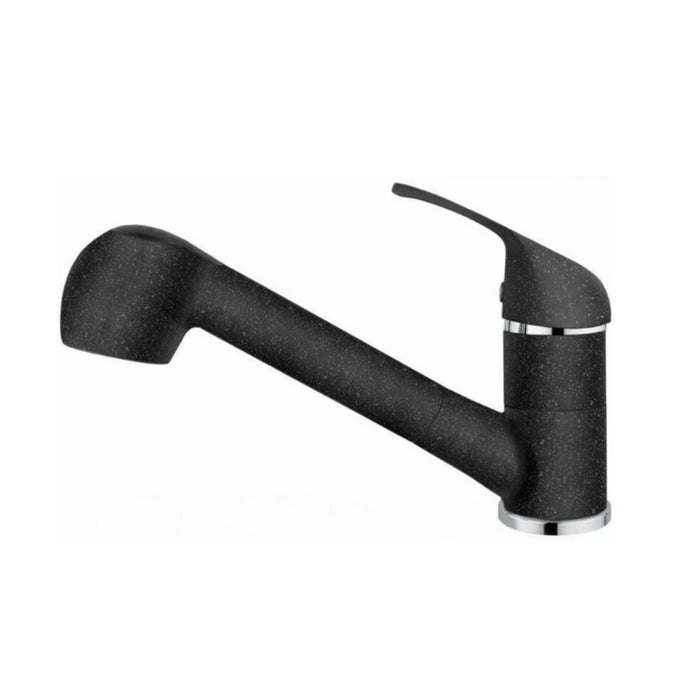 Grifo Pyramis Fido Granit De Cocina 090920138 Negro Punteado