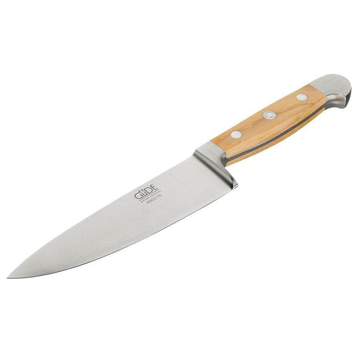 Güde Alpha Cooking Knife 16 Cm Olive Wood