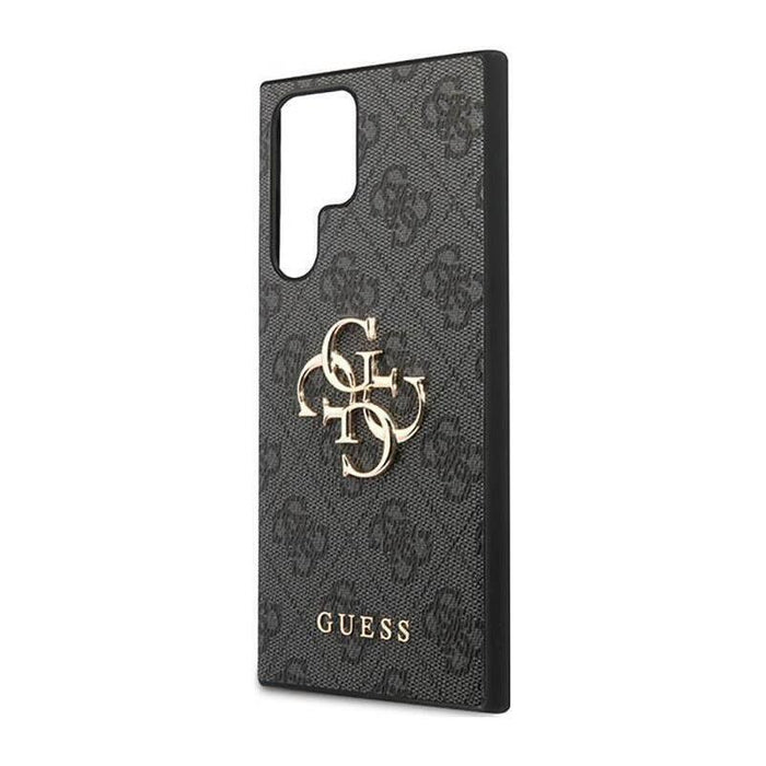Guess 4g Big Metal Logo - Etui Samsung Galaxy S23 Ultra (Szary)