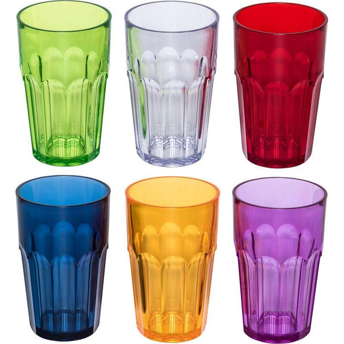 Guzzini Happy Hour Set Aus 6 Hohen Trinkgläsern