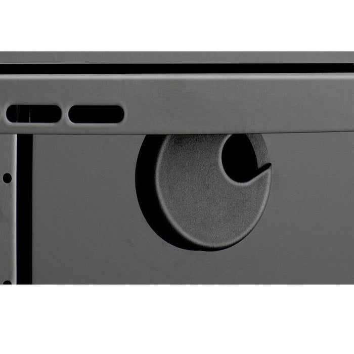 Hagor 1566 Soporte De Pie Para Pantalla Plana 139,7 Cm (55") Soporte De Suelo Con Ruedas Para Pantalla Plana Negro