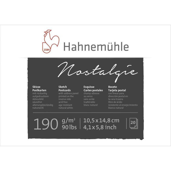 Hahnemühle Sketchbook Nostalgie A 6 20 Sheets 190 G