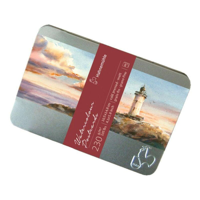 Hahnemühle Watercolour Postcards Box Cold Press 10x15cm 230g 30pc