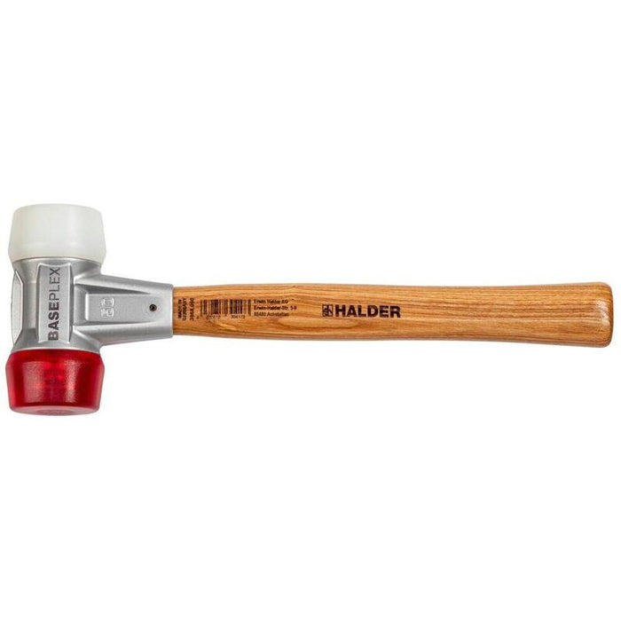 Halder Baseplex Mallets W. Zinc Die Cast Housing & Wooden Handle