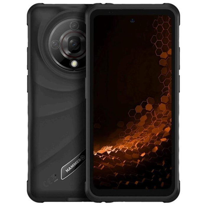 Hammer Hammer Iron 6 (Black) Ds 6.56" Ips Tft 720x1612 2ghz 128gb 6gb Ram Android 14 Microsdxc Wifi,Bt,5g