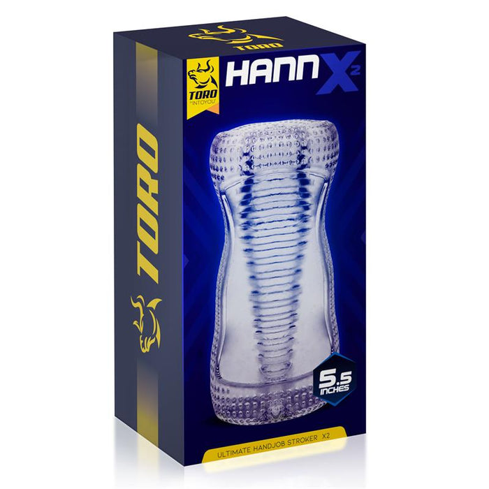 Hannx2 Masturbador Manual Ultimate Doble Salida 5.5