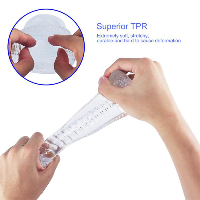 Hannx2 Masturbador Manual Ultimate Doble Salida 5.5