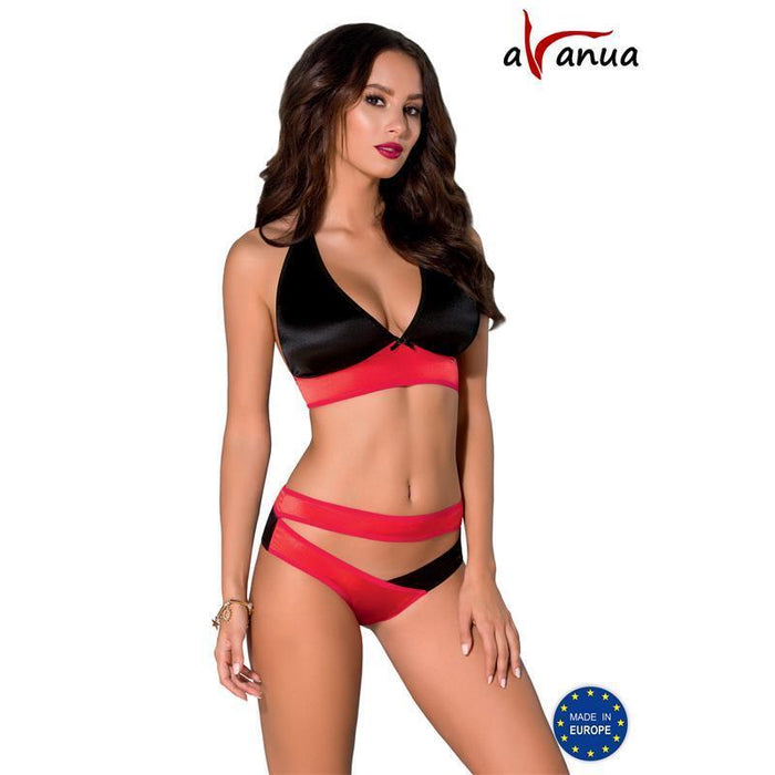 Harper  Set Rojo/Negro Talla (Interno):L/Xl