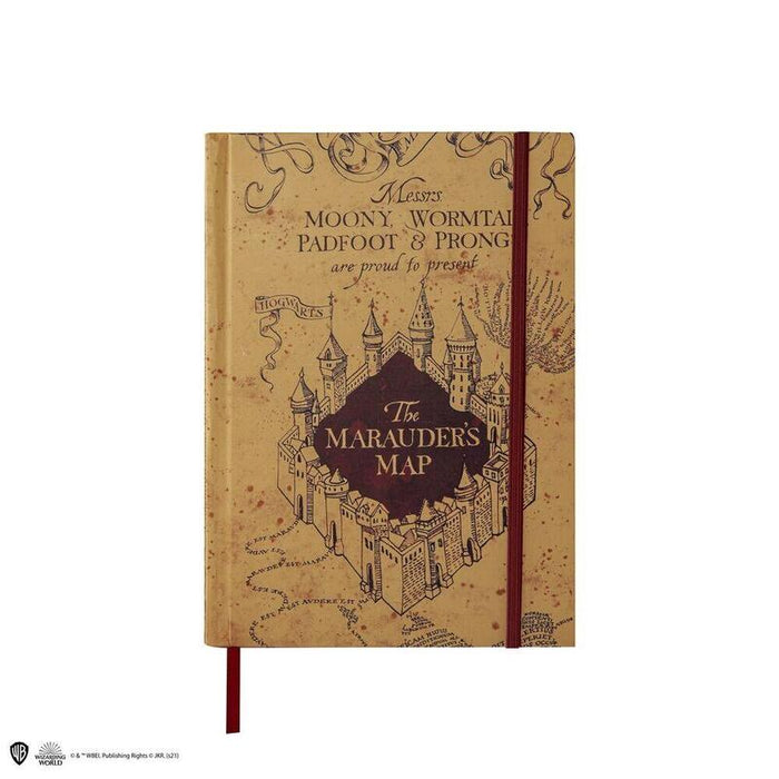 Harry Potter - Cuaderno - Cuaderno Con Mapa Merodeador