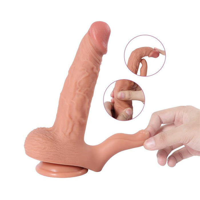Haydon Dildo Con 20 Modos De Vibración Y Estimulador De Clítoris