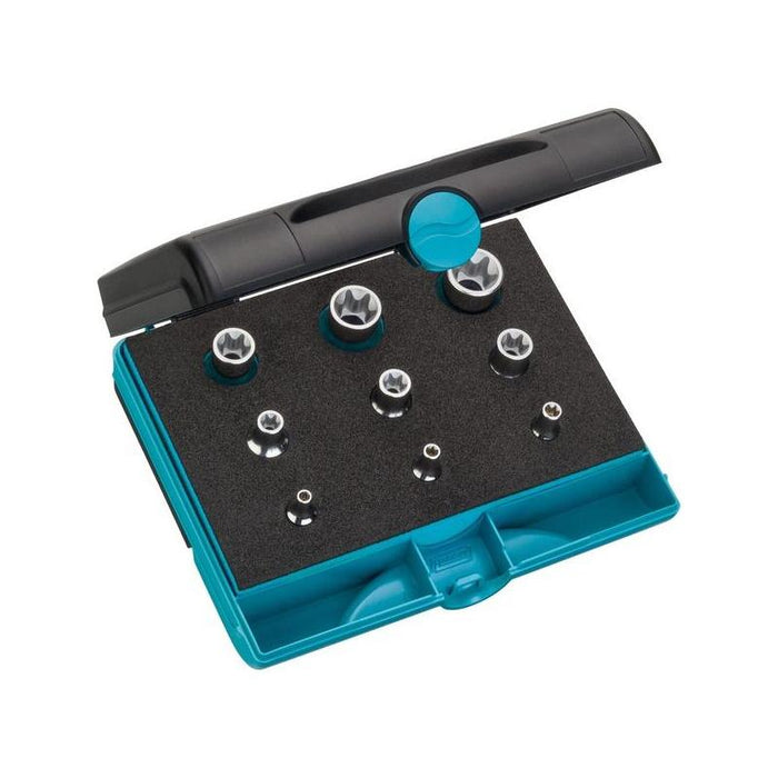 Hazet Steckschlüssel-Satz Torx, 1/4", 9-Piezas 1557/9