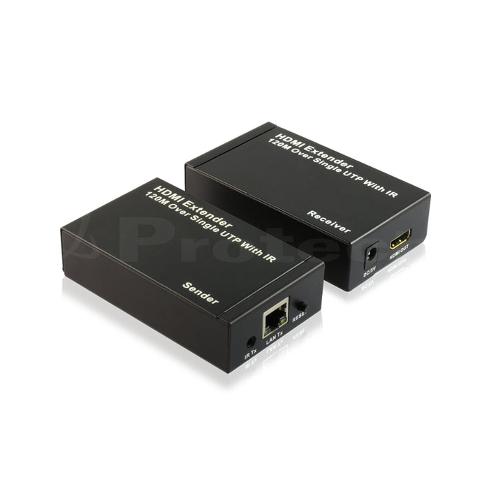 Hdmi Over Ip Extender By Single Cat5e/6 (120m) With Ir