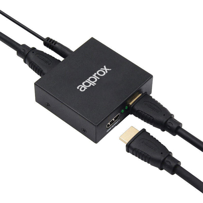 Hdmi Splitter 2 Puertos 1080p 4k Approx 2 Xhdmi