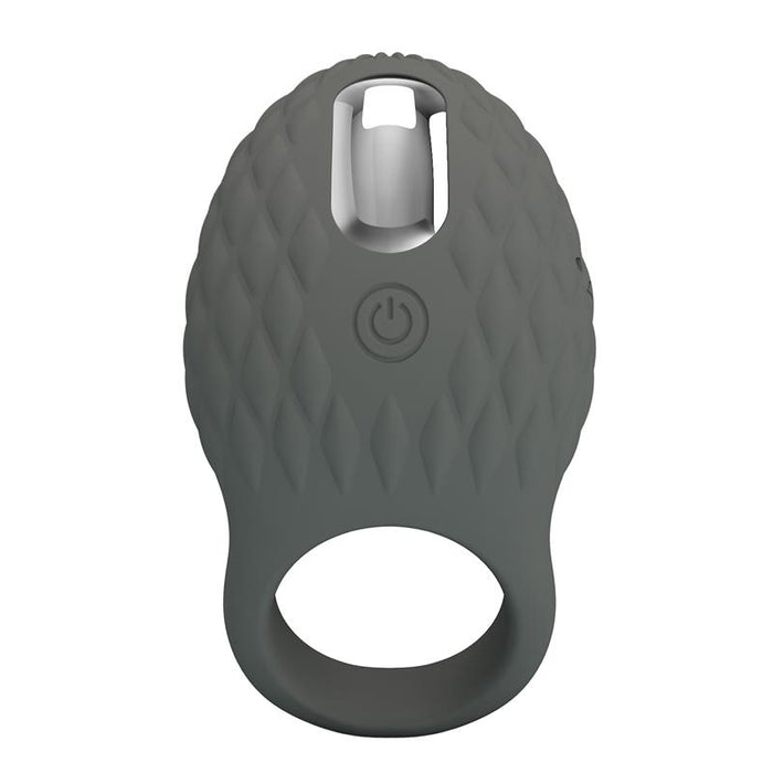 Pretty Love - Heloise Anillo Vibrador Con Memoria Gris