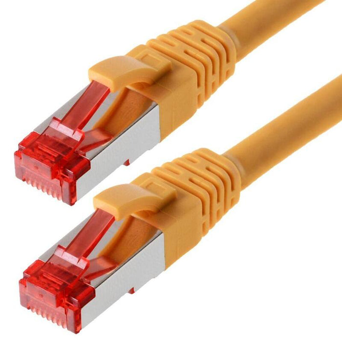 Helos Cable De Red S/Ftp Cat 6 Amarillo 7,5m