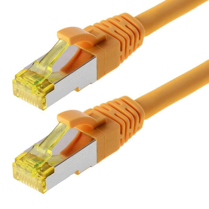 Helos Cable De Red S/Ftp Cat 6a Amarillo 10,0m