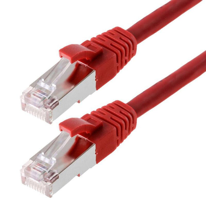 Helos Cable De Red Sf/Utp Cat 5e Rojo 5,0m
