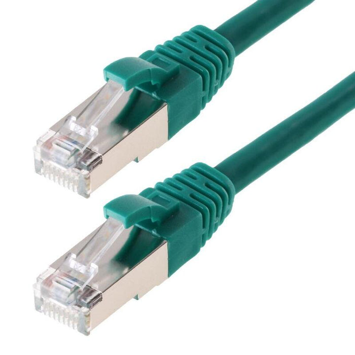 Helos Cable De Red Sf/Utp Cat 5e Verde 7,5m