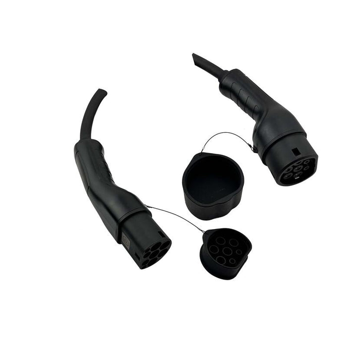 Helos E-Auto-Cable De Carga, Typ 2, Tüv, 3-Phasig, 16 A, 11 Kw, 5,0m