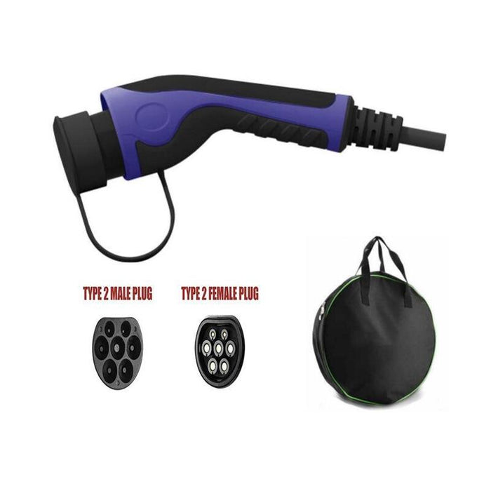 Helos E-Auto-Ladecable, Typ 2, Tüv, 3-Phasig, 32 A, 22 Kw, 7,5m