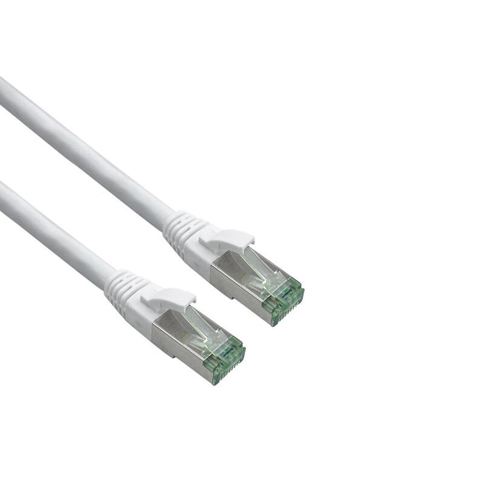 Helos Grs Certificado Cat 6a Cable De Red Con Cat 7 Rohkabel Tpe Blanco 1,0m