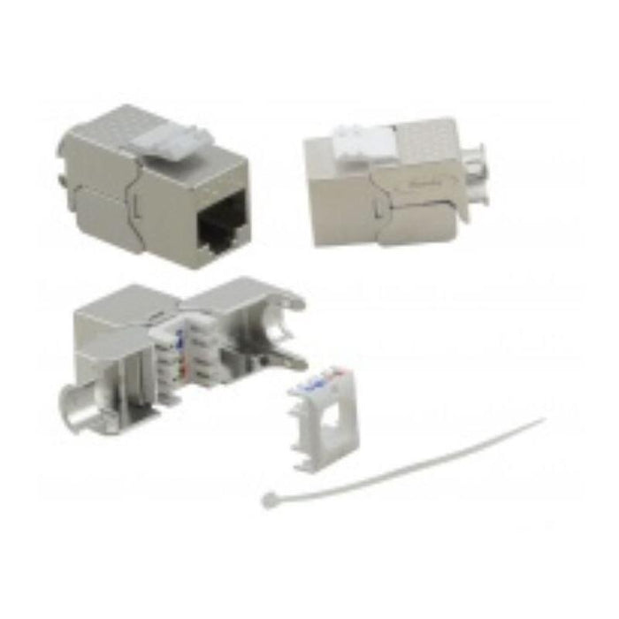 Helos Keystone - Modulocat 6a 180°, Premium, Ghmt Zertifiziert, 4ppoe