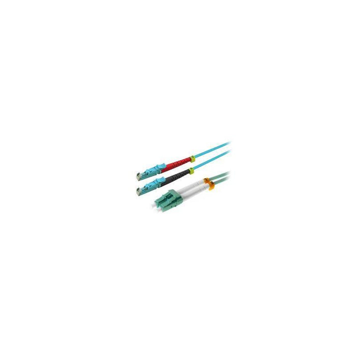 Helos Lwl Cable De Red E2000® (Lsh)/Lc Duplex 50/125?M Om3 Aqua 20,0m