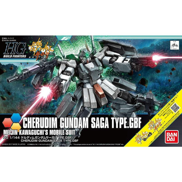 Hgbf 1/144 Cherudim Gundam Saga Type.Gbf