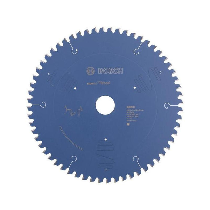 Hoja De Sierra Circular Bosch Expert For Wood, Ø 250mm, 60t 2608642498