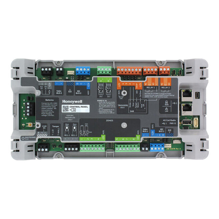 Honeywell Mpip3000e Panel Maxpro Intrusión 300 Zonas. Grado G3