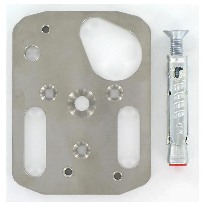 Honeywell Sc110 Placa De Montaje Para Detectores Sísmicos Sc100 Y Sc105.Incluye Taco Metálico De Fijación.