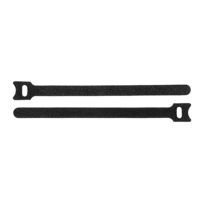 Hook And Loop Tie 20cm X 12mm - Black 10pcs - Warranty: 36m
