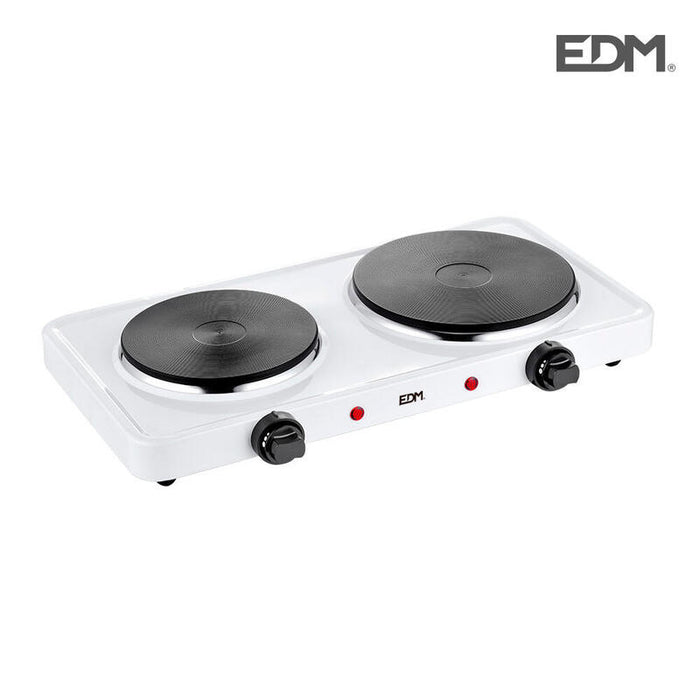 Hornillo Eléctrico - 2 Fuegos - 1000-1500w - Edm