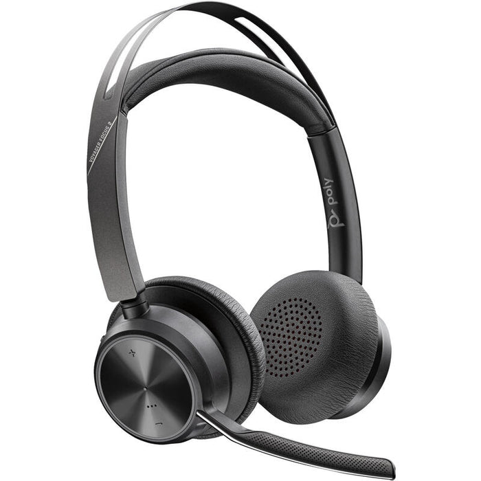 Hp Auricular Estéreo Poly Vfocus2 Con Usb-A Y Bluetooth