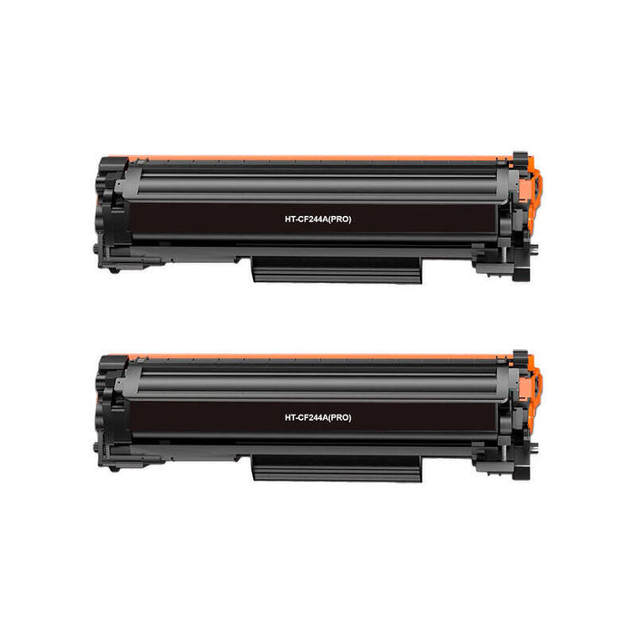 Hp Cf244a Negro Pack De 2 Toner Genericos - Reemplaza 44a
