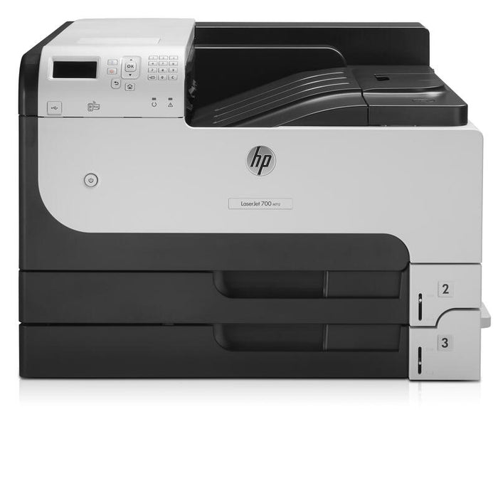 Hp Laserjet Enterprise 700 Printer M712dn - Impresora - Monocromo - A Dos Caras - Laser - A3/Ledger - 1.200 Ppp - Hasta 41 Ppm - Capacidad: 600 Hojas - Usb, Gigabit Lan, Host Usb