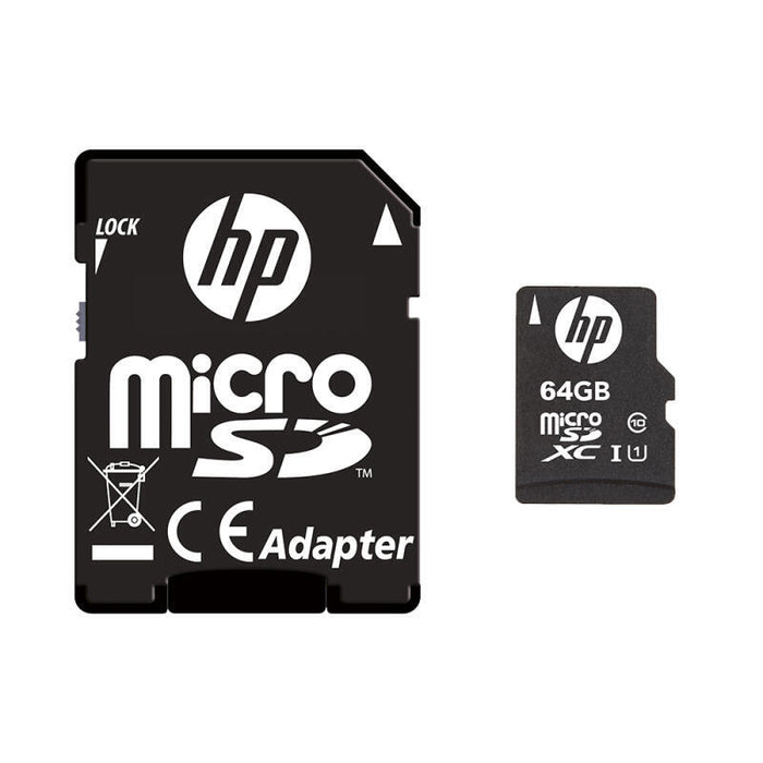 Hp Micro Sdhc 64 Gb Cl10 U1 Sdu64gbxc10hp-Ef