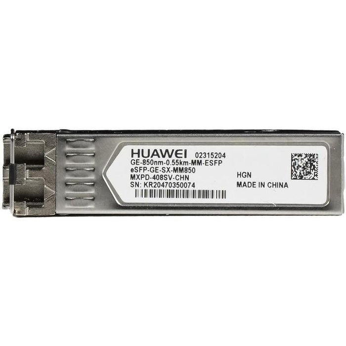 Huawei Esfp-Ge-Sx-Mm850 Optical Transceiver, Esfp, Ge, Multi-Mode Module (850nm, 0.55km, Lc)