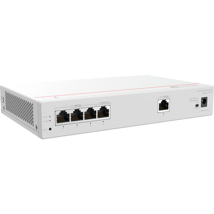 Huawei Gateway S380-L4p1t, 1*Ge Wan, 4*Ge Lan(Poe+, 50w)
