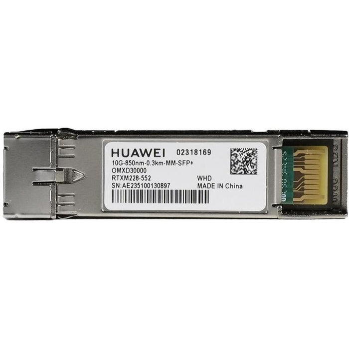 Huawei Omxd30000 Optical Transceiver, Sfp+, 10g, Multi-Mode Module (850nm, 0.3km, Lc)