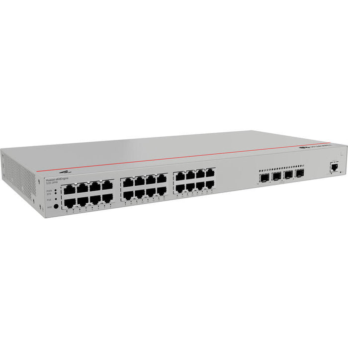 Huawei Switch S220-24p4x (24*Ge Ports(400w Poe+), 4*10ge Sfp+ Ports, Built-In Ac Power)