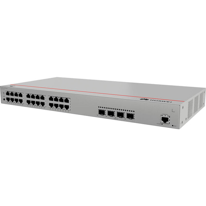 Huawei Switch S220-24p4x (24*Ge Ports(400w Poe+), 4*10ge Sfp+ Ports, Built-In Ac Power)