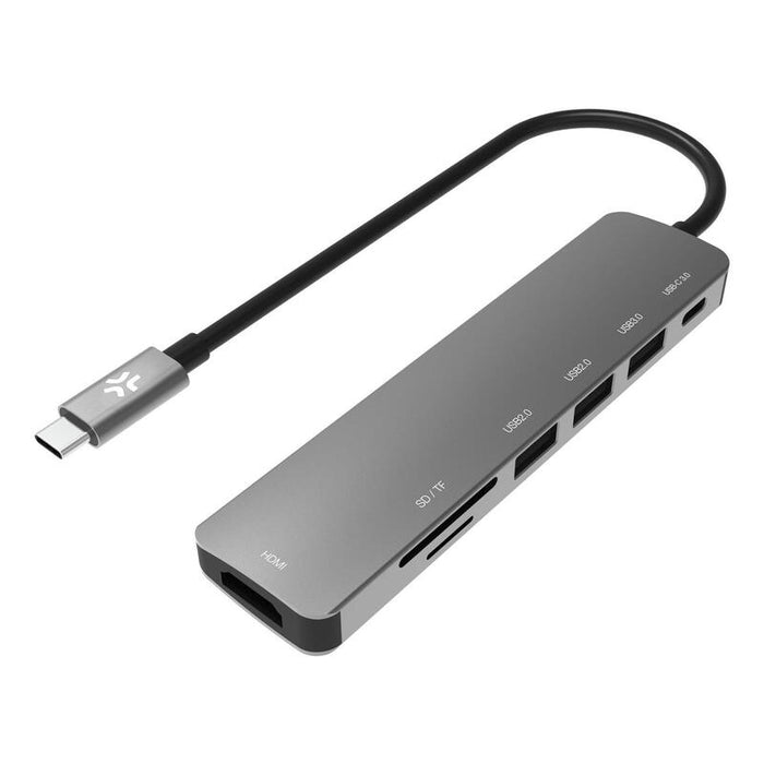 Hub C A 3usb 1c 1hdmi 1tf 1sd