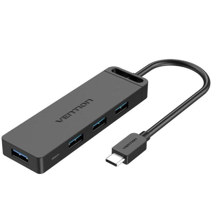 Hub Usb Tipo-C Vention Tgkbd 4xusb 1xmicrousb Pd 50cm