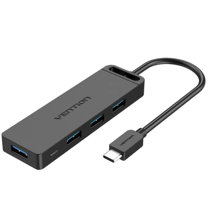 Hub Usb Tipo-C Vention Tgkbf 4xusb 1xmicrousb Pd 1m